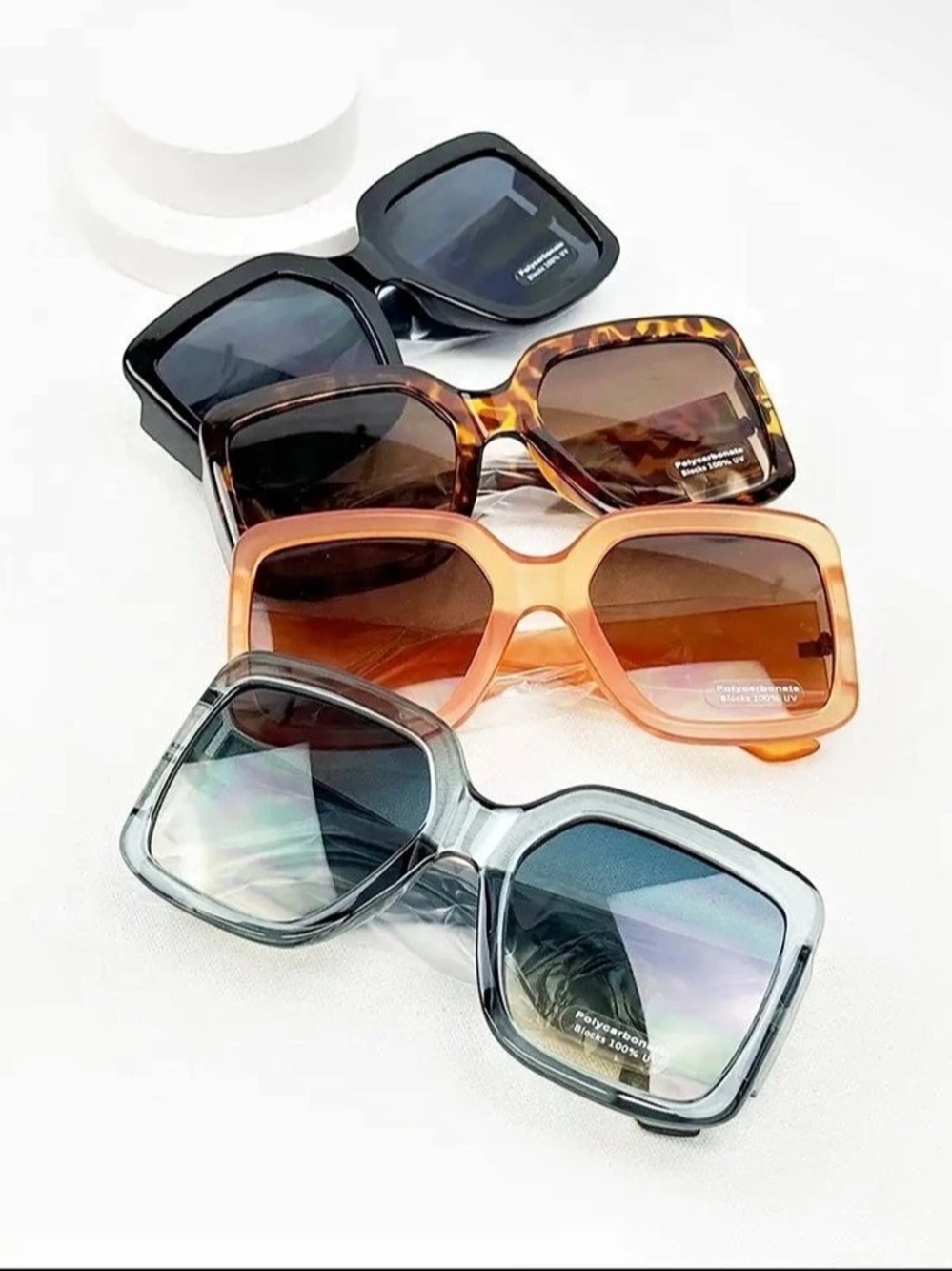 Love and Repeat Oversized Square UV Protection Sunglasses NWT